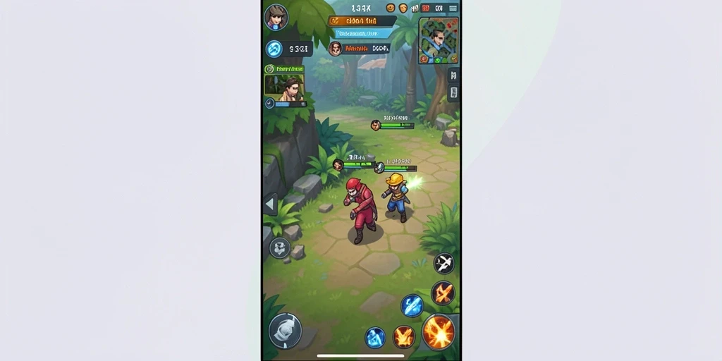 Momen keseruan dalam pertempuran multiplayer.