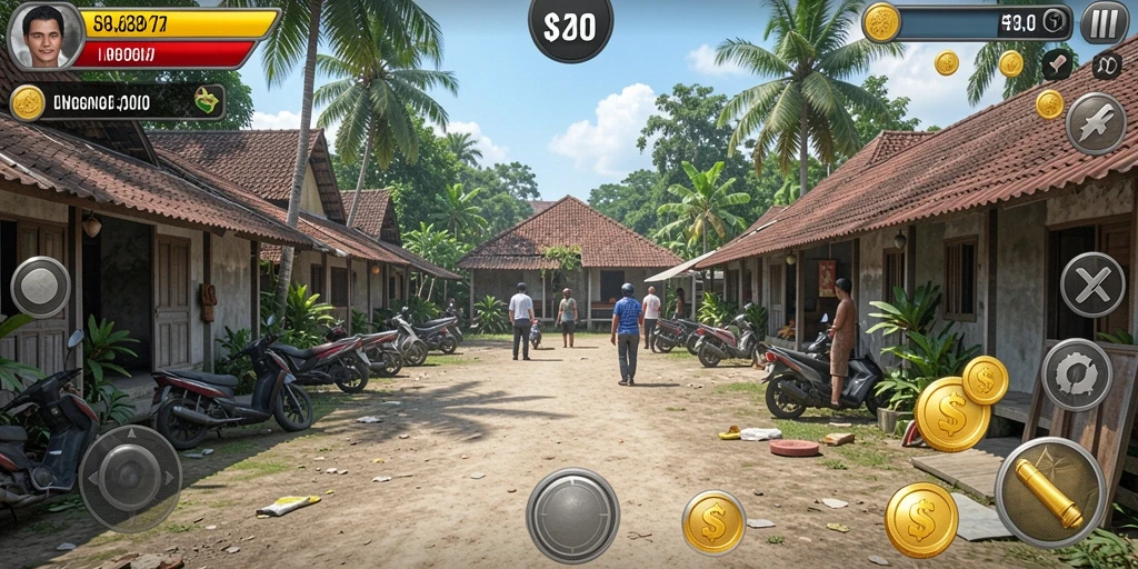 Momen seru dalam mode multiplayer bersama teman.