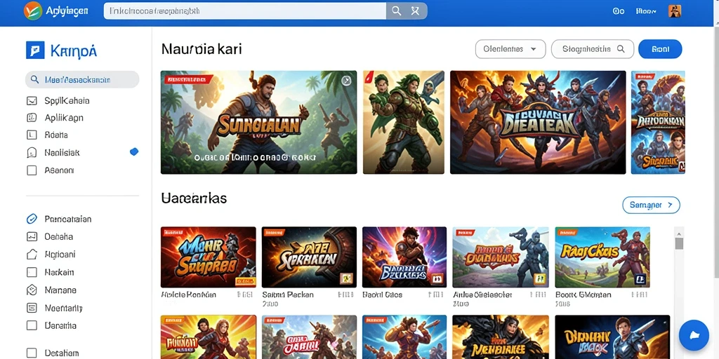 Mode permainan yang beragam dan seru.